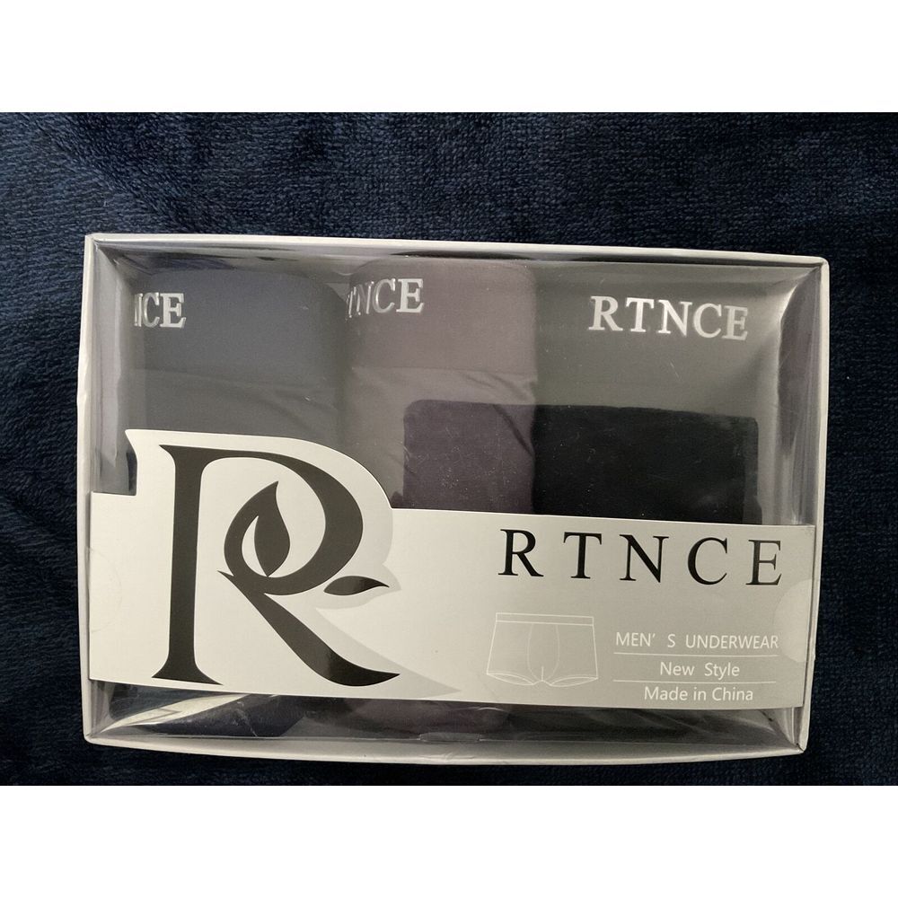 RTNCE 3-Pack Men's Modal Pure Color Breathable Men's Boxer Briefs XXL‎
